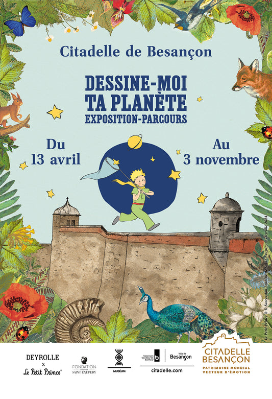 Du 13 avril au 3 novembre 2024 - Exposition Dessine-moi ta planète à Besançon