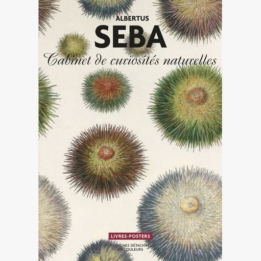 Livre poster : Le cabinet de curiosités naturelles d'Albertus SEBA