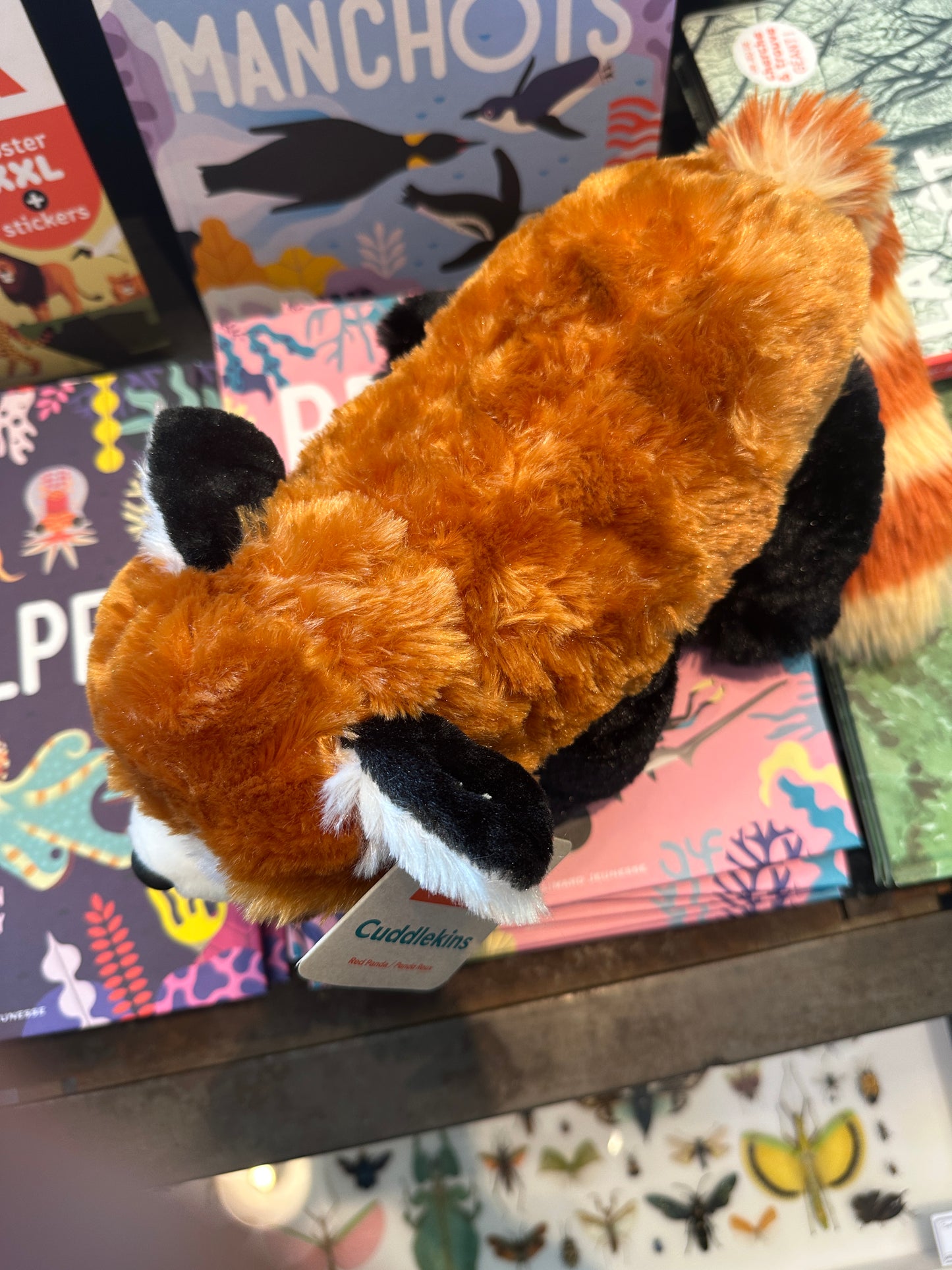 Red panda plush toy