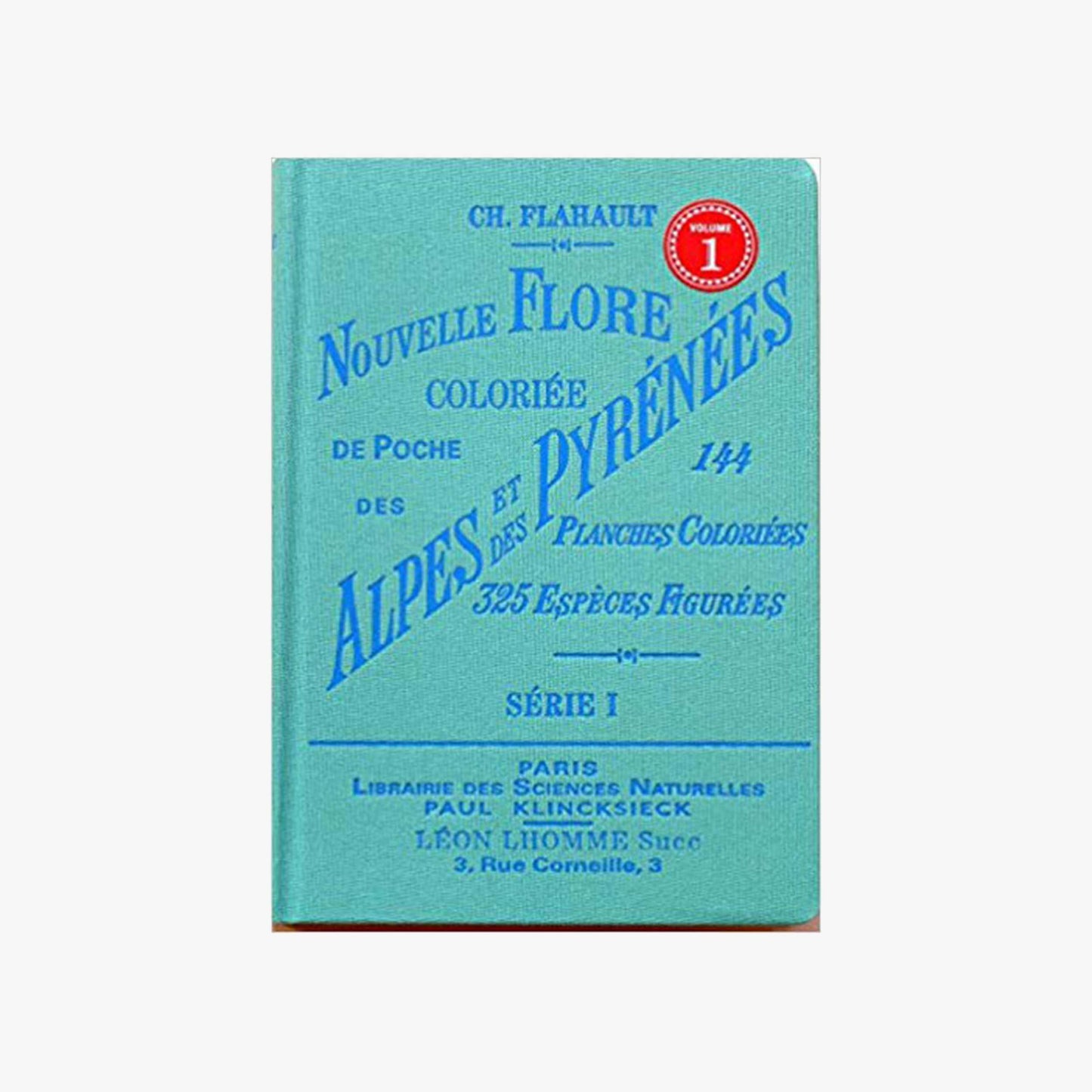 Pocket atlas of the FLORA of the ALPS and the Pyrenees - Series 1