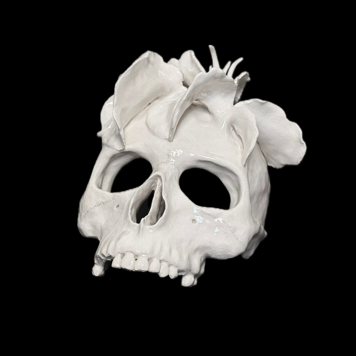 Vanitas with Flowers