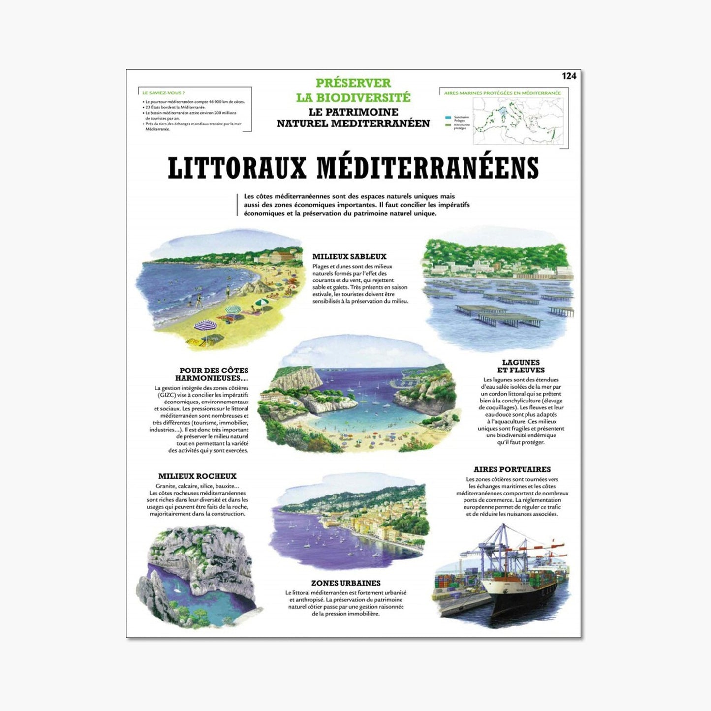 Mediterranean coastlines