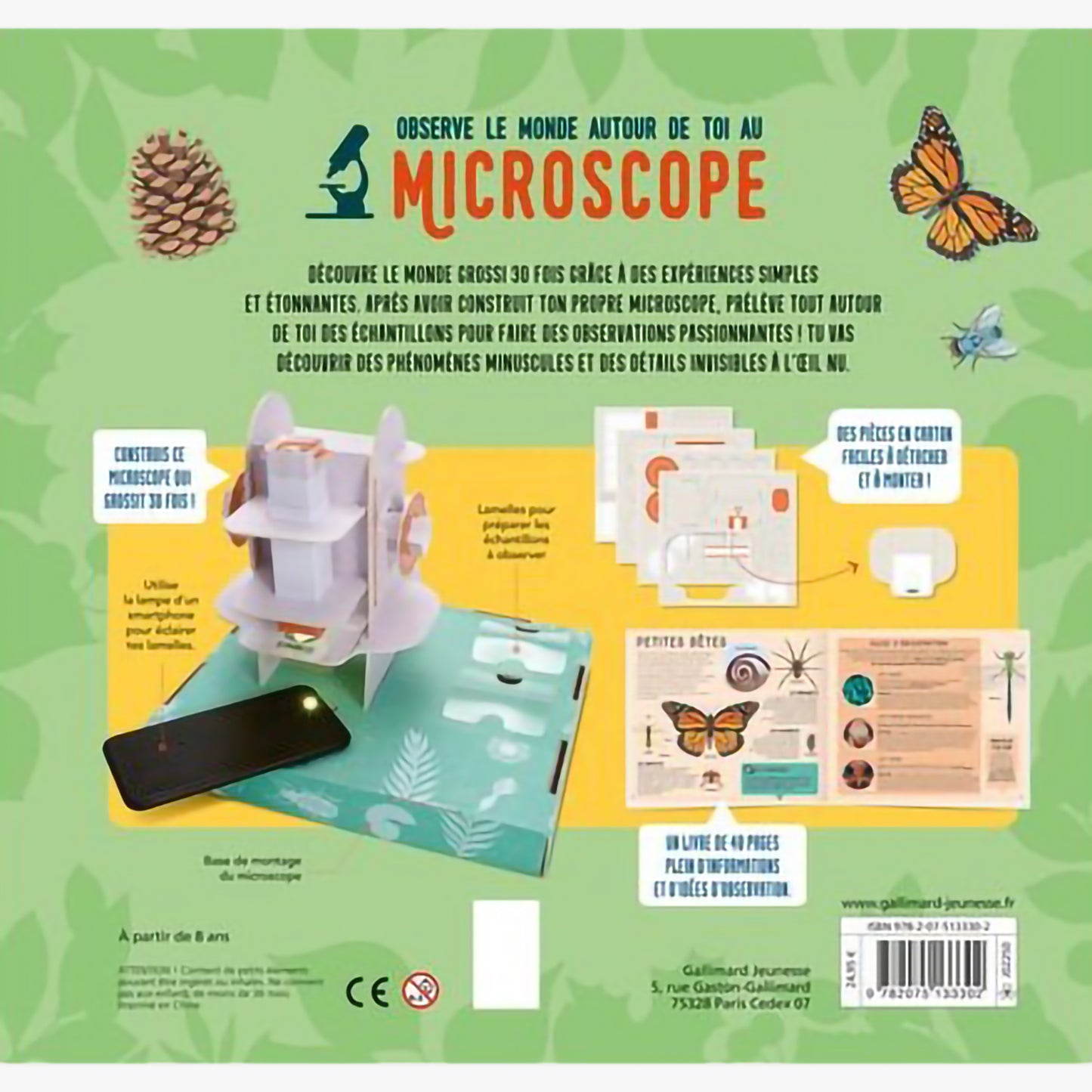 MICROSCOPE (à monter) - Observe le monde autour de toi