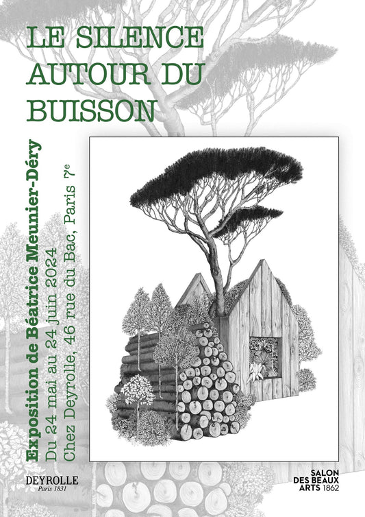 Exposition de Béatrice Meunier-Déry "Le Silence autour du buisson"