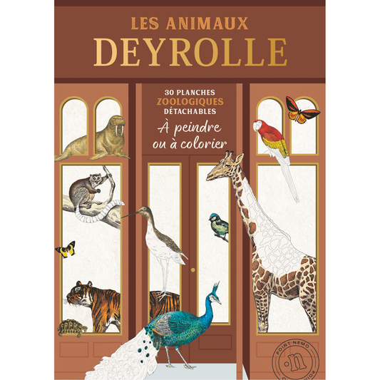 Coloring Book: "Deyrolle Animals"
