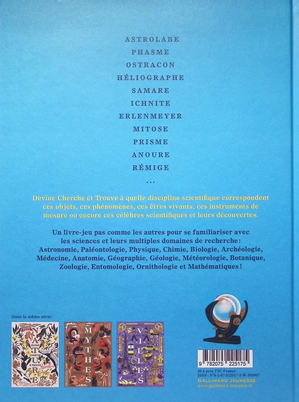 Devine Cherche et Trouve Sciences