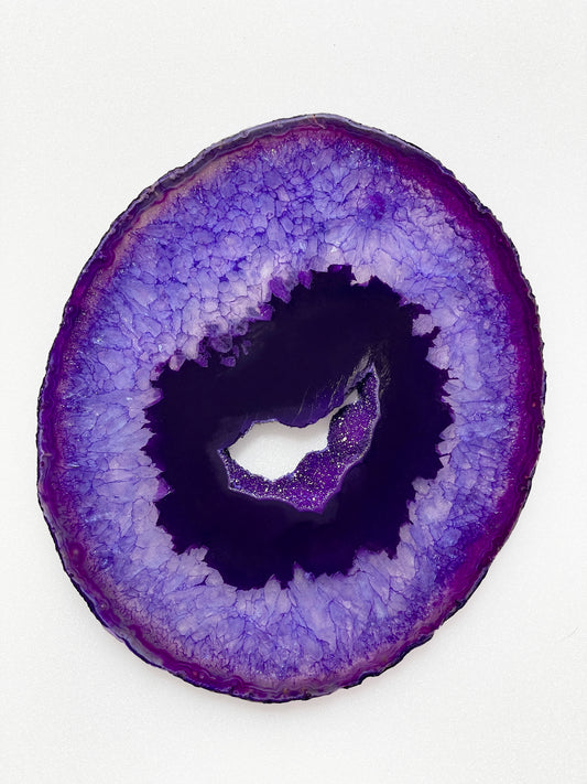 Agate violette 1