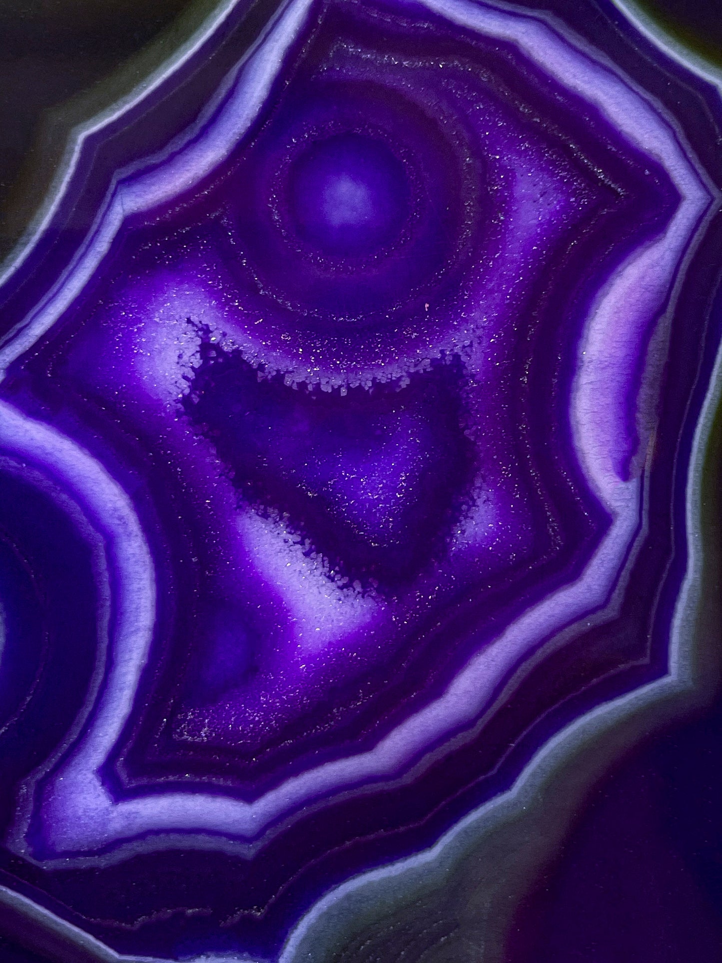 Agate violette 4