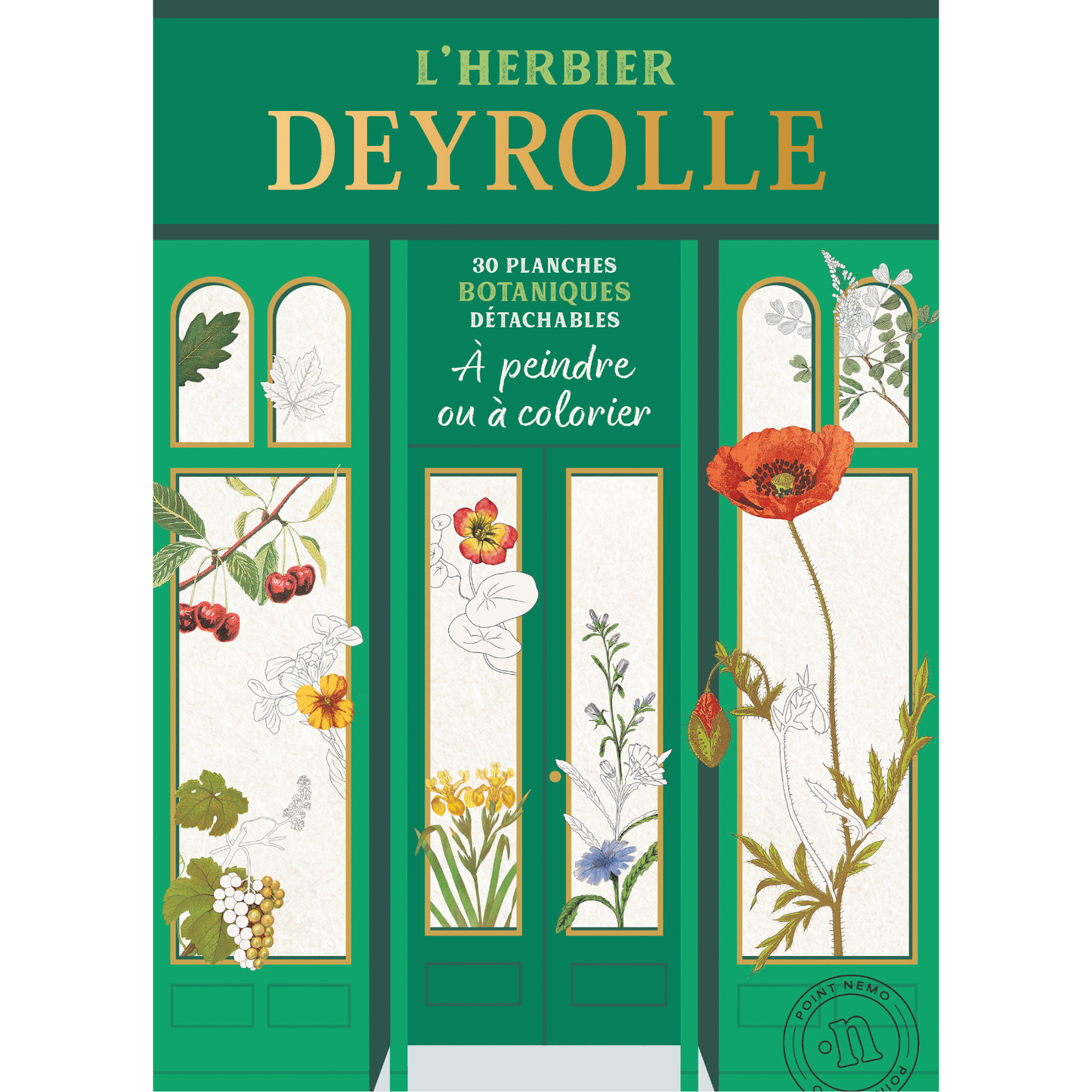 Livre de coloriage : "L'herbier Deyrolle"