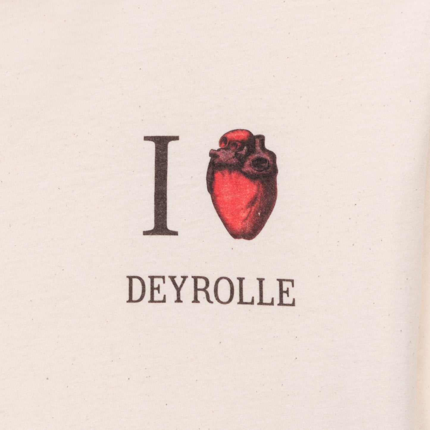 T-shirt à manches courtes "I love Deyrolle"