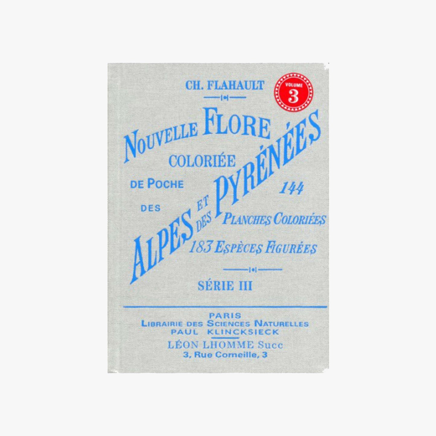 Atlas de poche de la FLORE des ALPES et Pyrénées - Série 3