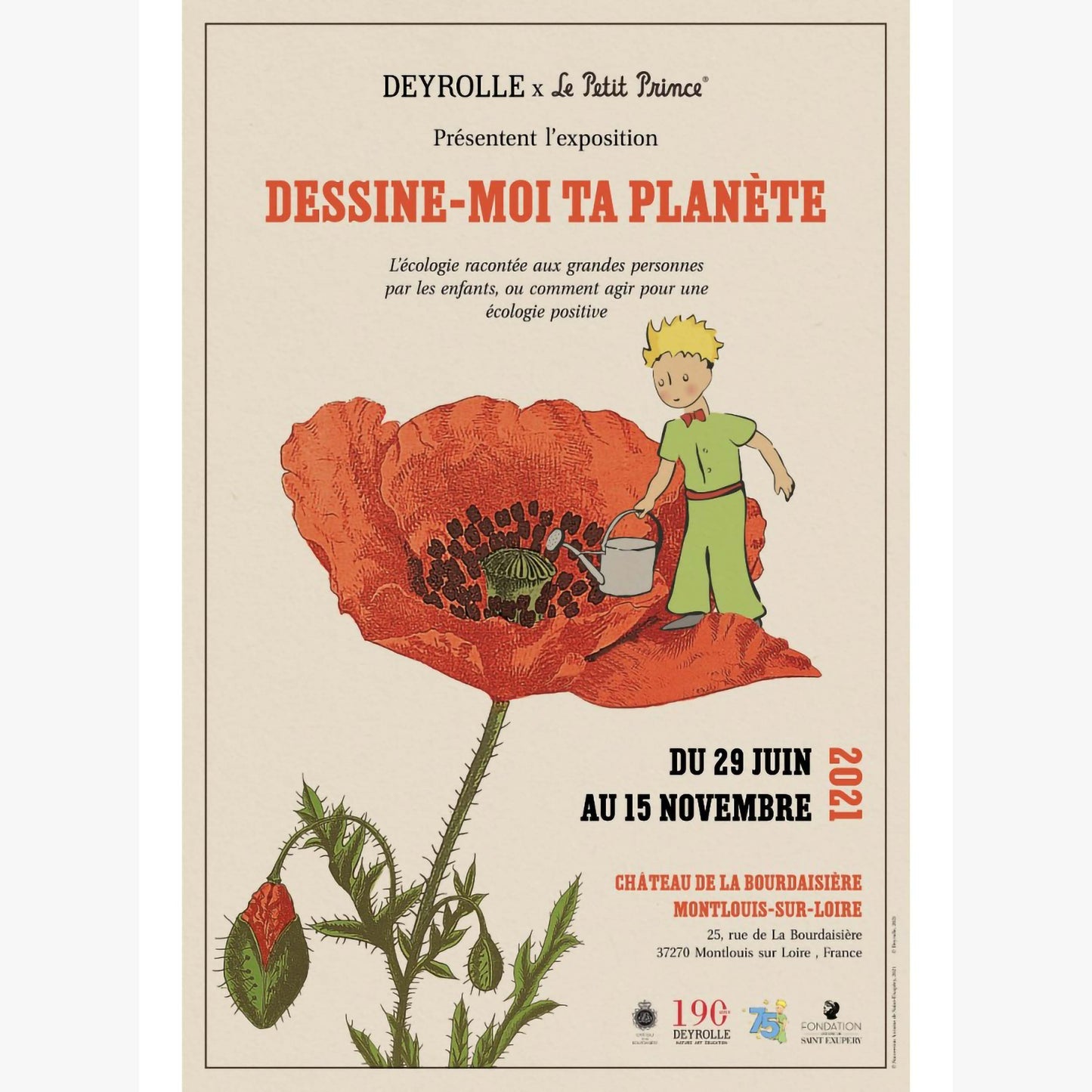 Poster Deyrolle x Le Petit Prince